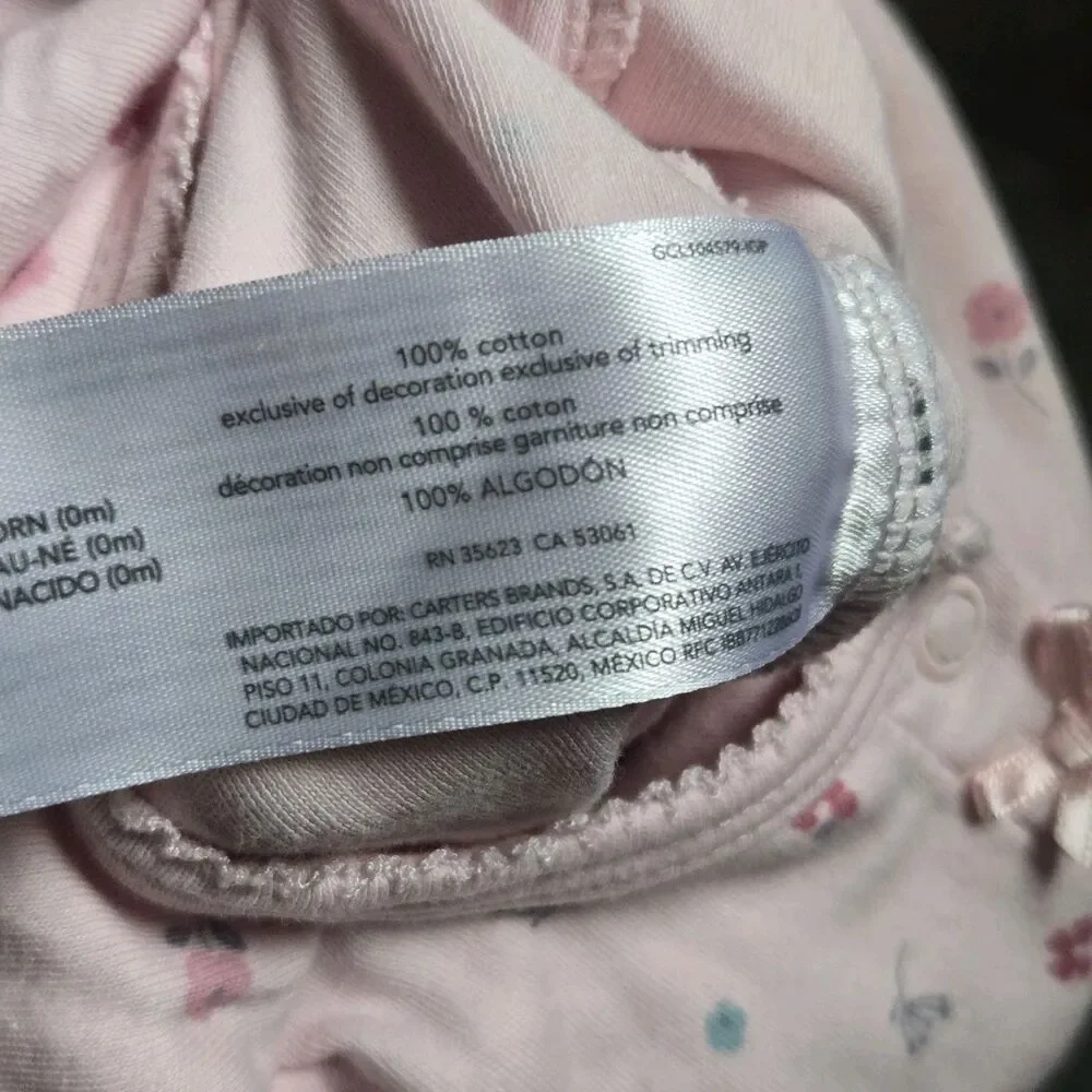 Lot Baby Essentials Modern Moments Gerber Newborn NB Sleeper Footie Romper Boho